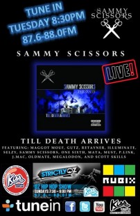 Sammy Scissors Live on StrictlyOZ