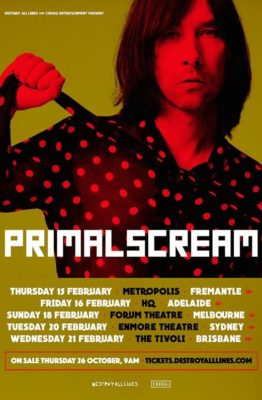 primal scream australian tour