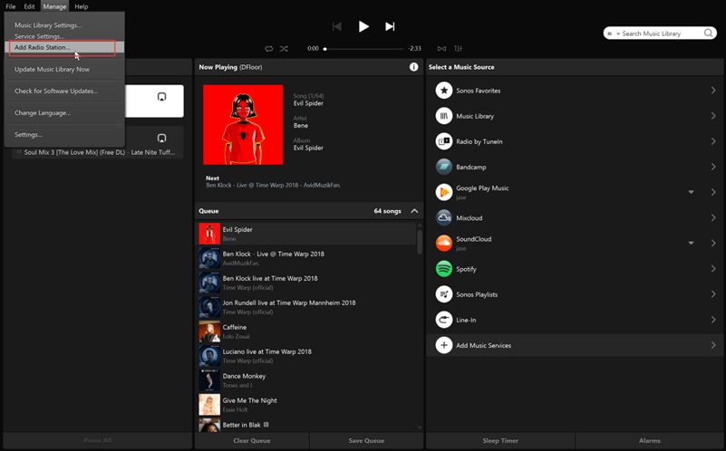 stream youtube over sonos for mac